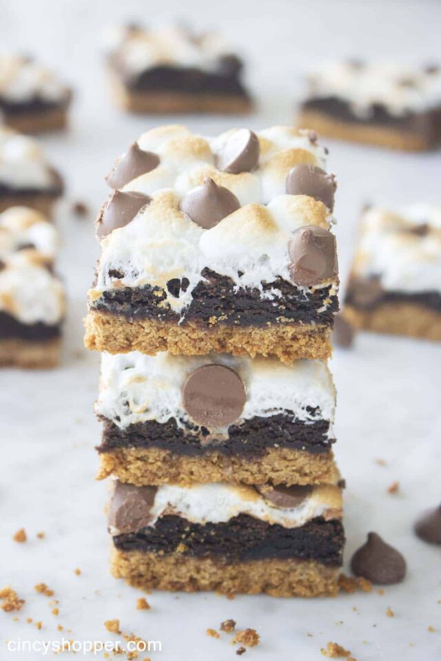  S’mores Brownies by Cincy Shopper.