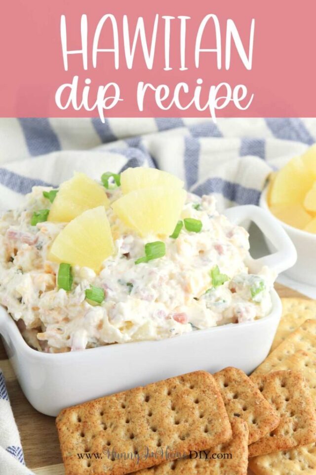 Cold Hawaiian Dip with Ham and Pineapple by Hunny I’m Home DIY.