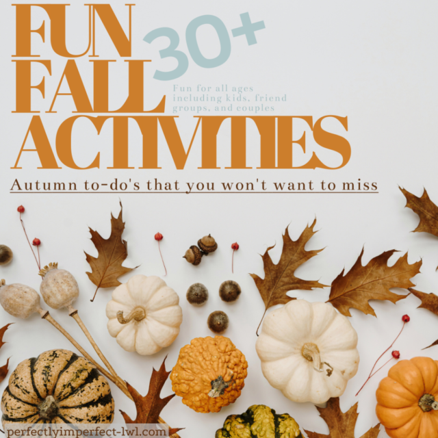 30+ of the Best Fun Fall Activities from Perfectly Imperfect Life with Lindsey.