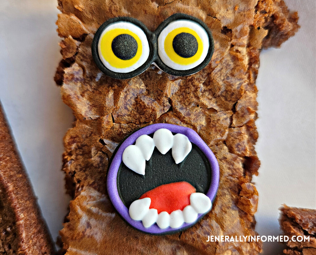 The Easiest Monster Brownies Ever Jenerally Informed