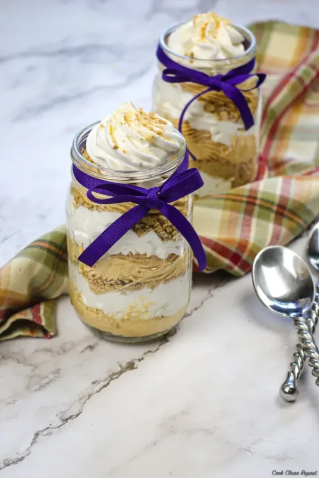 Easy Layered Pumpkin Pudding from Cook Clean Repeat.