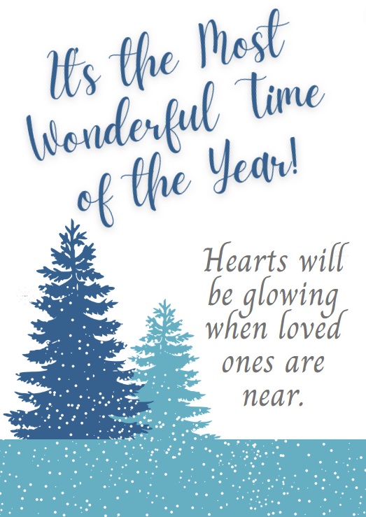 It's the most wonderful time of the year free #printable! #holidaydecor #holidays