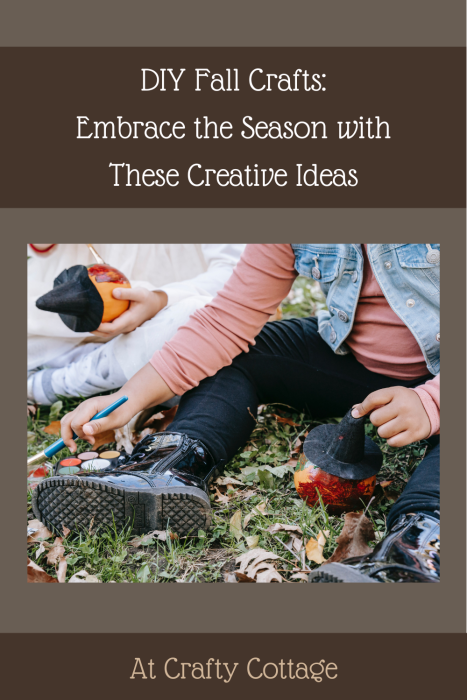 Embrace the Season with These Creative Ideas by At Crafty Cottage.