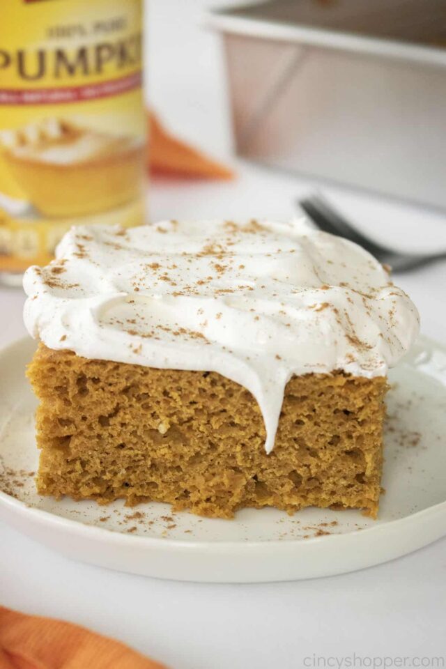  3 Ingredient Pumpkin Spice Cake from Cincy Shopper.