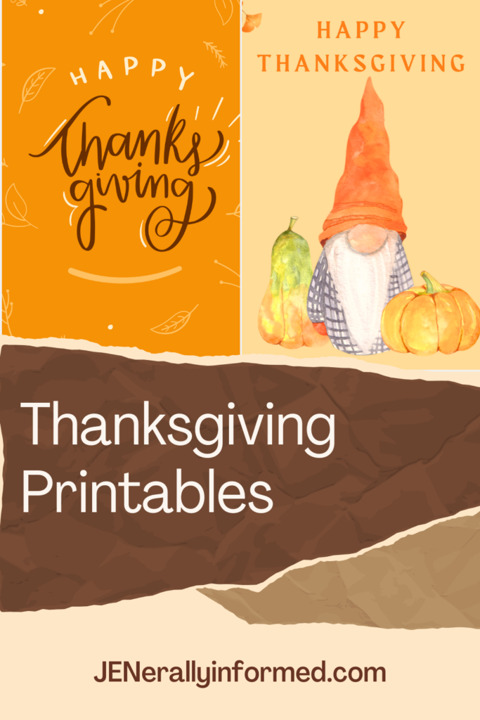 Thanksgiving is the best holiday—just food and gratitude, no fuss! Celebrate with cute printables perfect for home or gifts!