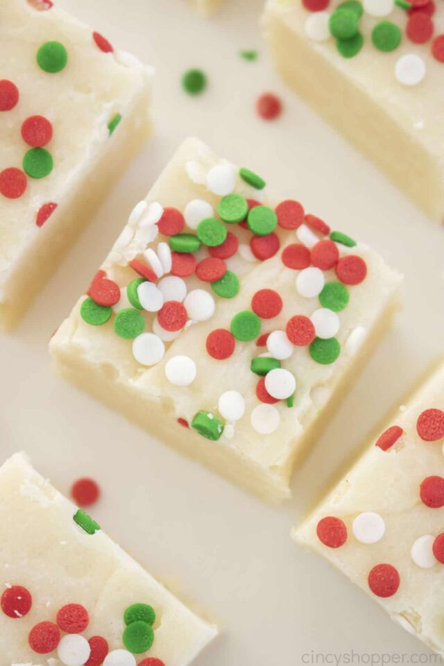 Sugar Cookie Fudge by Cincy Shopper.