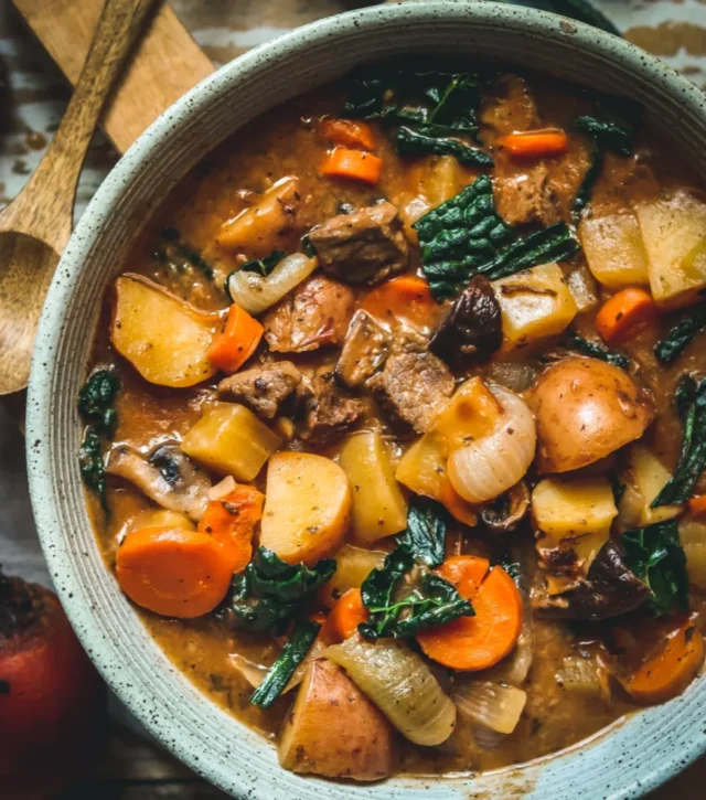 Stovetop Beef Stew by The Copper Table.