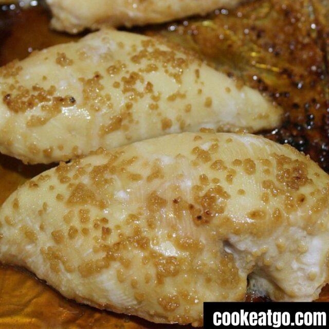 Weight Watcher Garlic Chicken Recipe with Brown Sugar by Cook Eat Go.