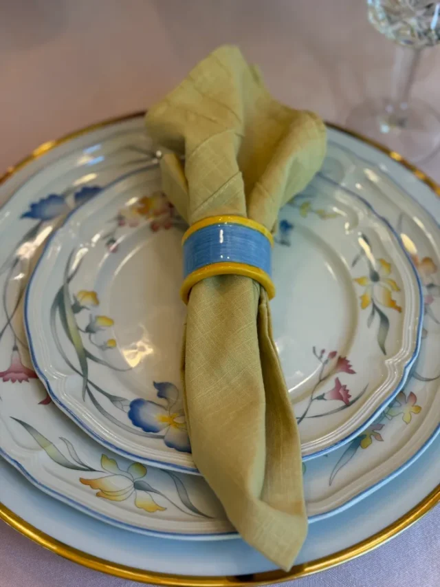 Create a Spring-Inspired Tablescape by Thrifting Wonderland.