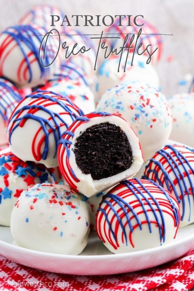 4th of July Truffles by Yummi Haus.