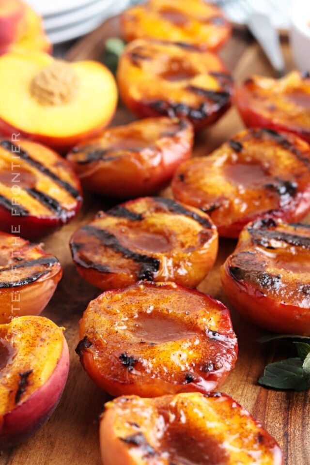 Grilled Peaches by Yummi Haus.