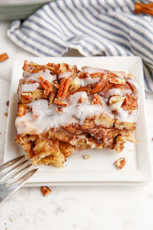 Slow Cooker Cinnamon Casserole by Recipes Simple.