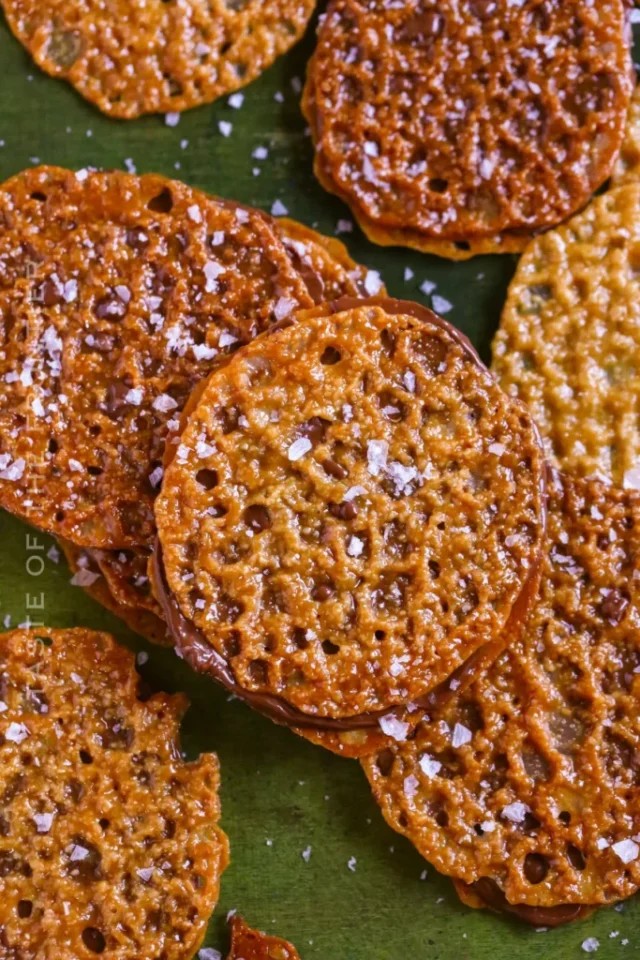 Lace Cookies by Yummi Haus.