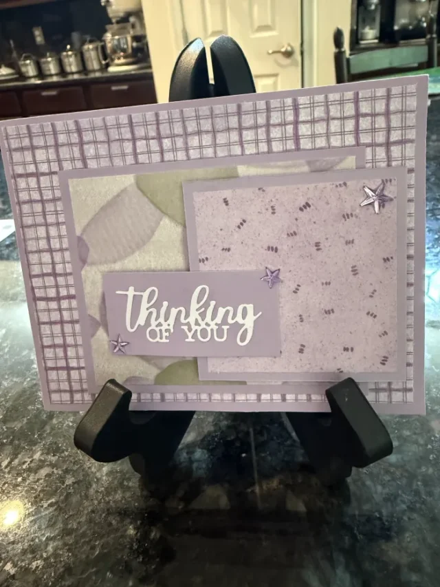 Craft Thrifting and Card Tutorial from Thrifting Wonderland.
