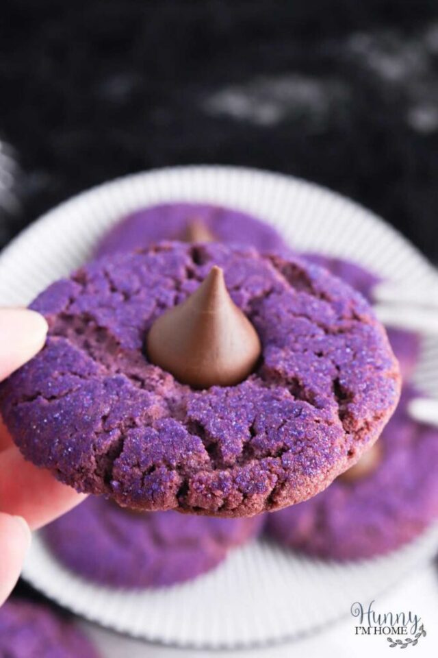Peanut Butter Witch Hat Cookies from Hunny I'm Home.
