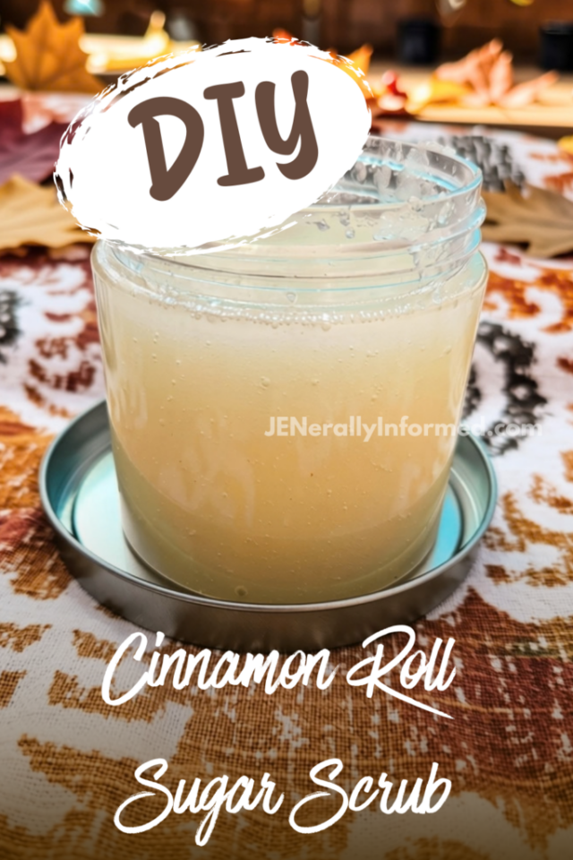 If you love all things cozy and cinnamon-scented, you’ll want to try this easy DIY Cinnamon Roll Sugar Scrub!
